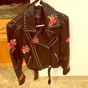 Leather woman’s jacket